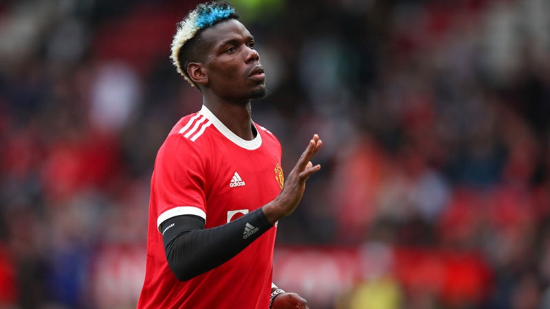 Pogba trong màu áo Quỷ đỏ