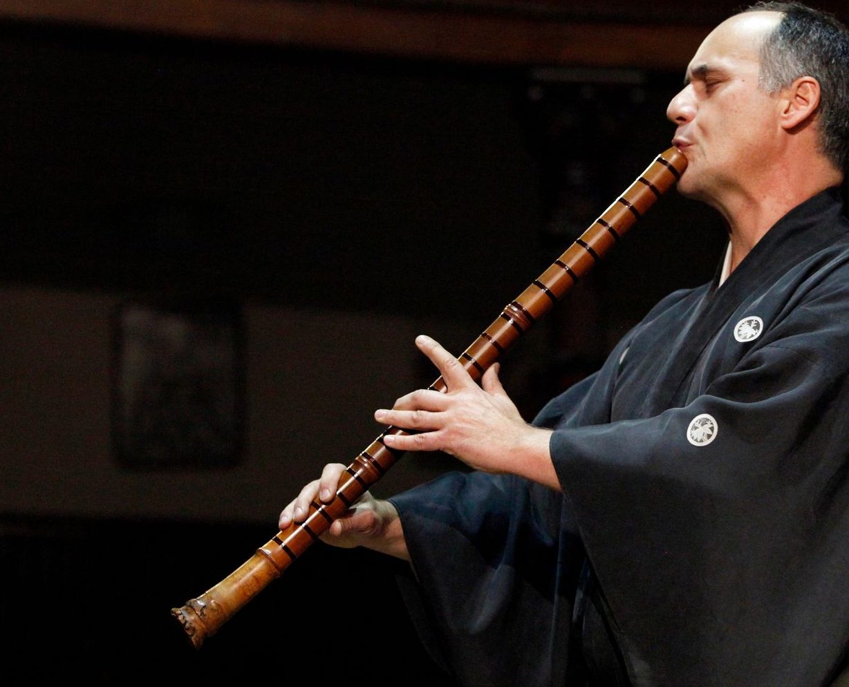 Shakuhachi - sáo trúc với chiều dài 54,5cm