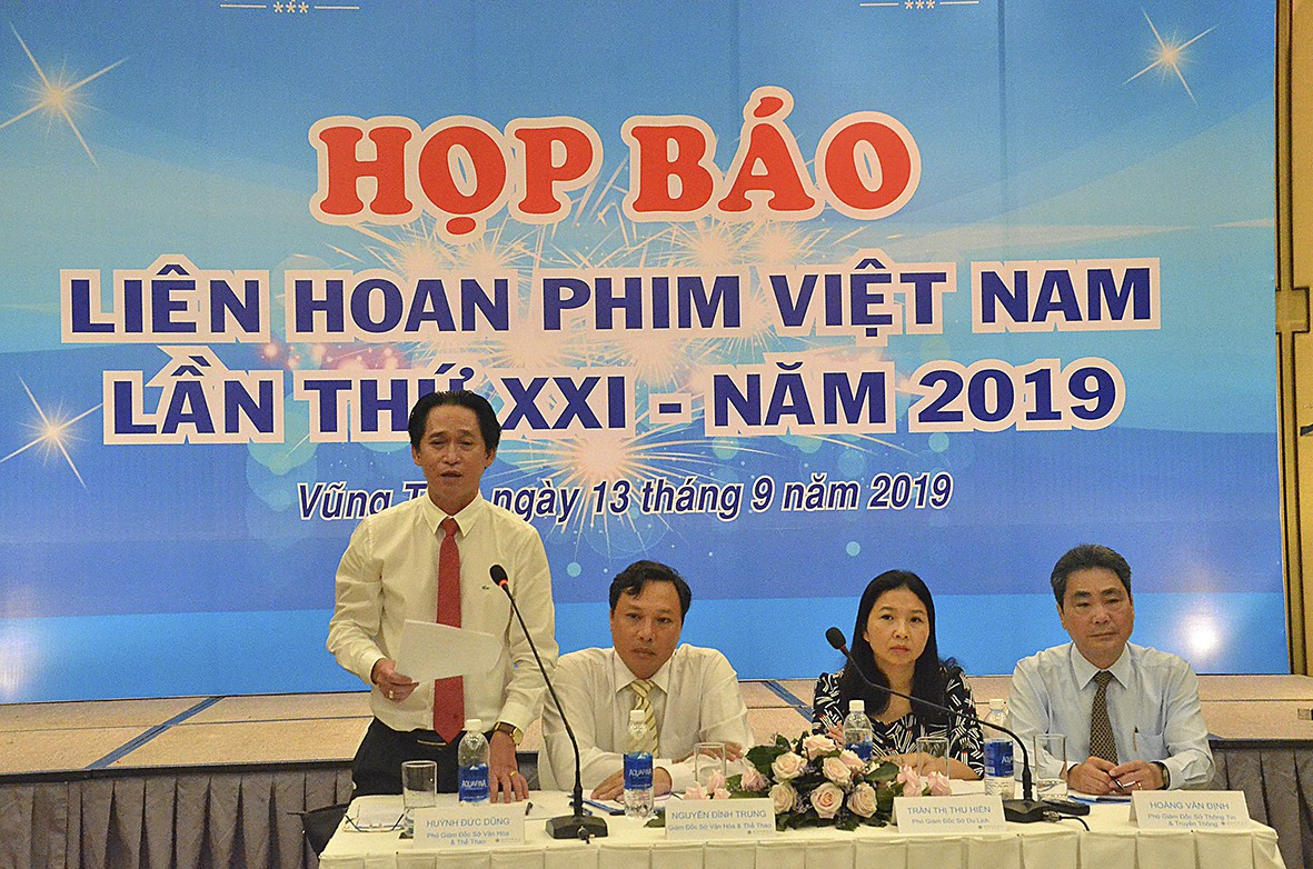 Họp báo Liên hoan phim Việt Nam lần thứ 21